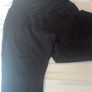 MATERNITY Black full panel leggings